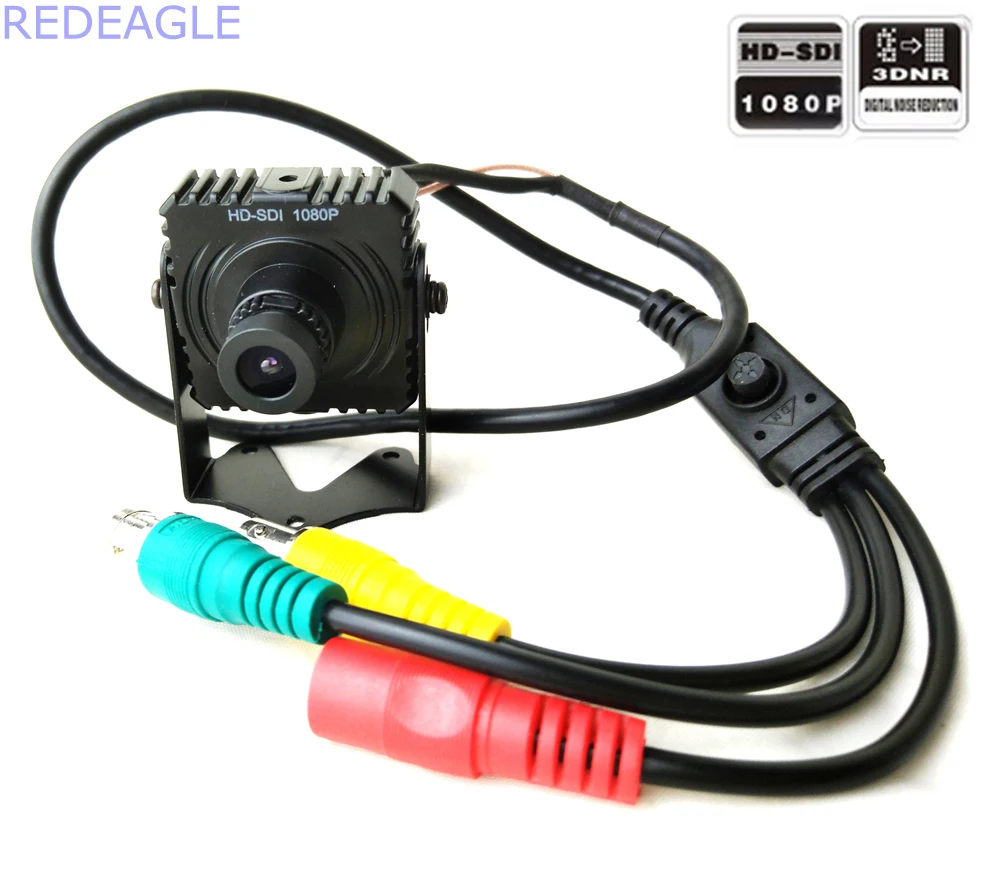 Redeagle 2.1mp 1080 P Full HD SDI безопасности Камера Мини CCTV Камера S WDR OSD Smart Шум для сокращения SDI DVR