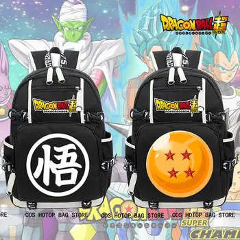 

Anime DRAGON BALL Backpack Men New Knapsack Otaku Packsack School Student Bags