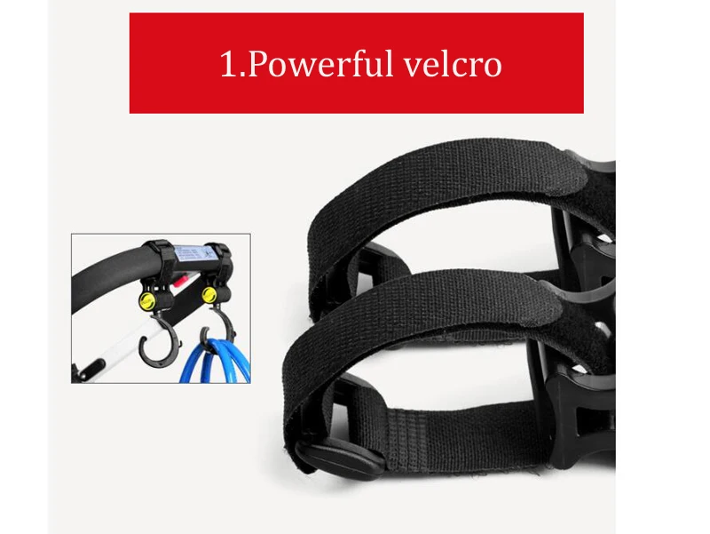 2pcs Cart Hook Baby Stroller Accessories 360-degree Rotating Cart Hook Baby Stroller Hanger (6)