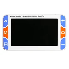 Rs500S 5 дюймов Lcd Портативная Лупа с низким видением видео лупа электронный прибор для чтения, цифровой Ручной портативный видео Magnif