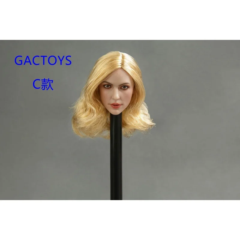 Пользовательские головные уборы GACTOYS GC013 1/6 женские 3 цвета кудри волос Девушка