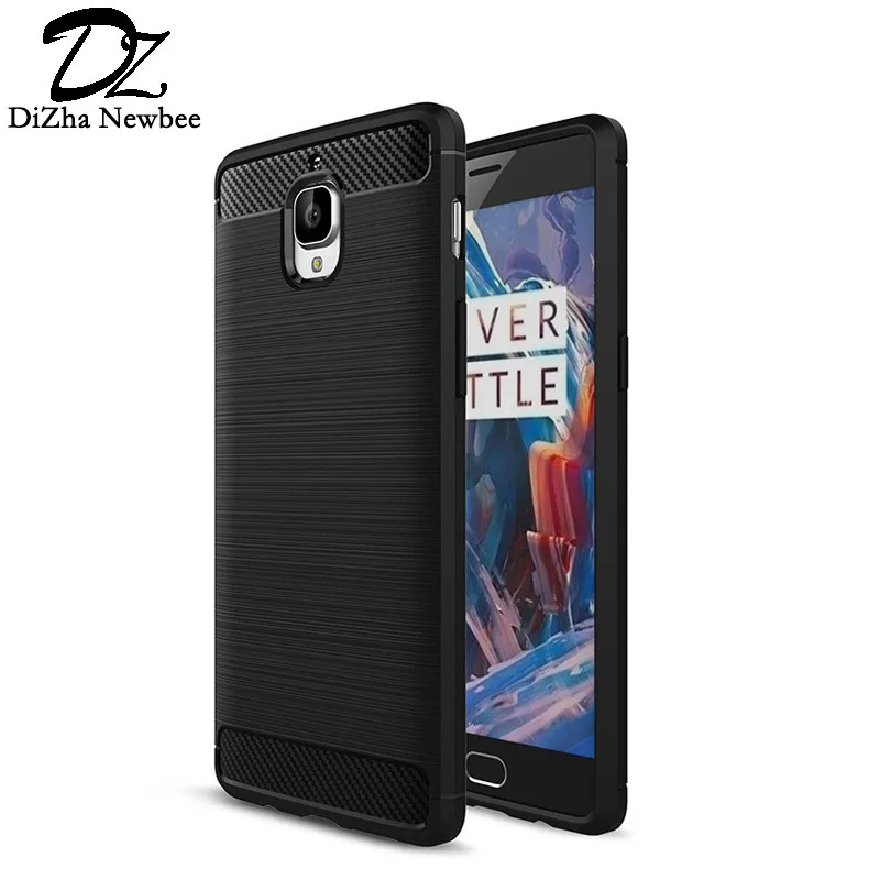 Dizha Newbee для Oneplus 3 чехол из углеродного волокна и ТПУ Защита окружающей среды