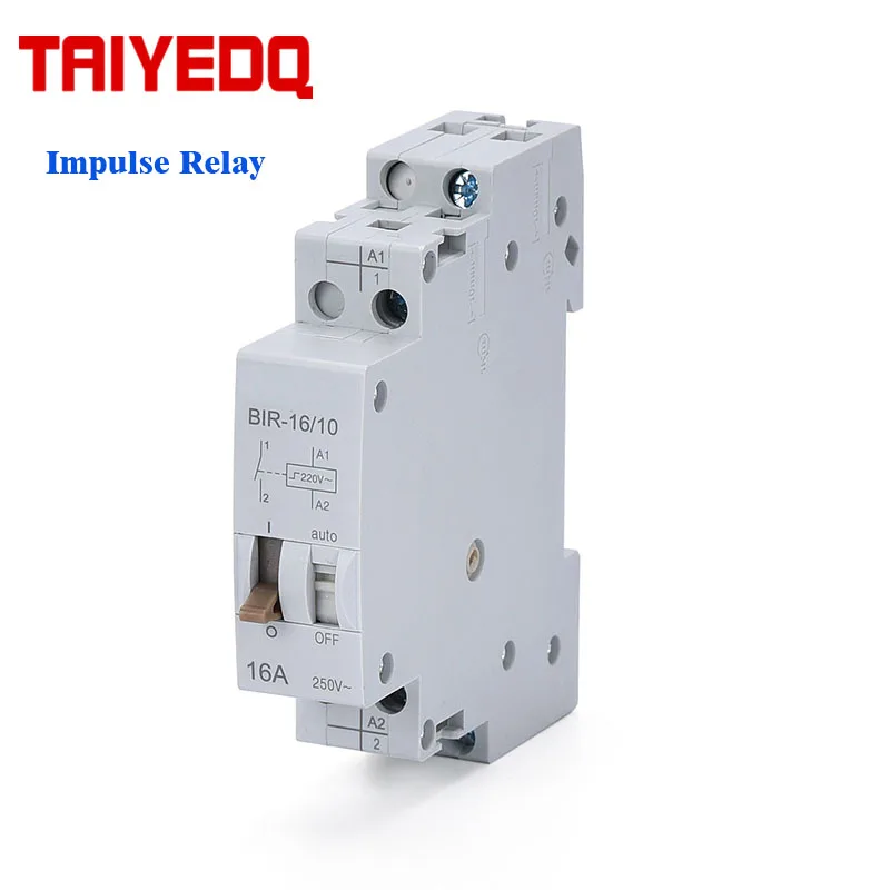 

BIR-16 Impulse Relay Household Electric pulse control relay 16A 50Hz Auto control Relay for Lighting circuit