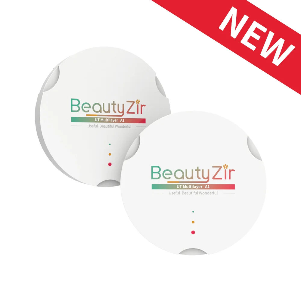 

multlayer ultra translucency UT+ML zirconia block
