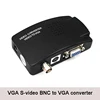 BNC to VGA Video Converter S-video Input to PC VGA Out Adapter Digital Switcher Box For PC TV Camera DVD DVR ► Photo 2/6