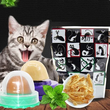 

Cat Solid Nutrition Energy Ball Long-Term Consumption Effect Cat Mint Sugar Cream Nutrition Healthy Candy Licking Snack Toys