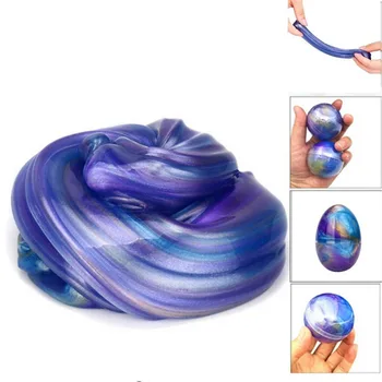 

MrY New arrival Polymer Clay Egg Colorful Soft Slime Slime Scented Stress Relief Toy Sludge Toys early learning educational toys