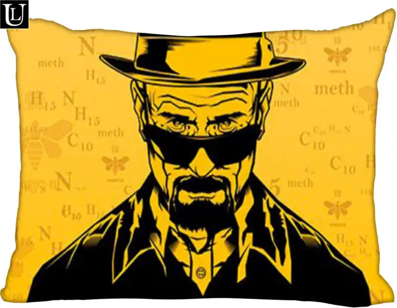 Новое поступление Breaking Bad Прямоугольник наволочки(две стороны) молния пользовательские наволочка больше Размеры пользовательские ваш образ подарок