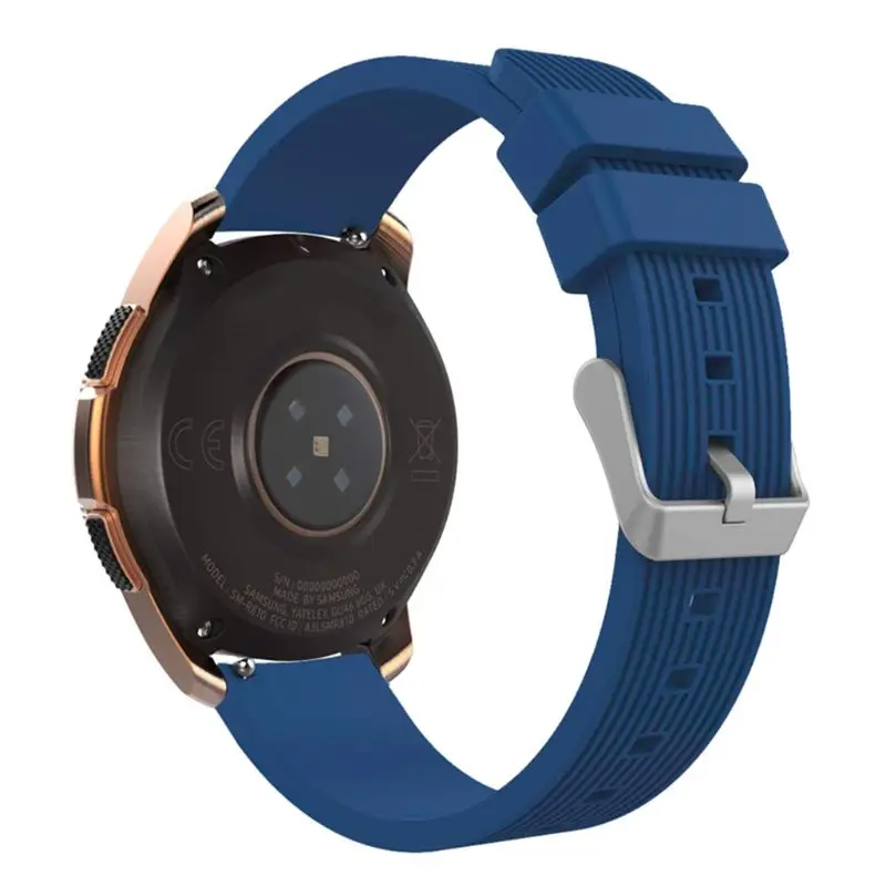Ремешок для часов браслет силиконовый спортивный ремешок Замена для samsung Galaxy смарт часы 42 мм - Цвет ремешка: L