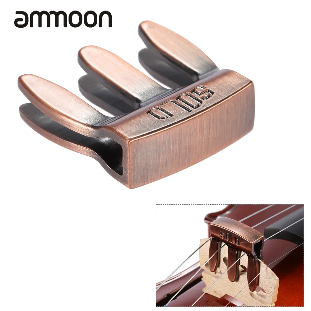 Скрипка скрипка тренировка металл бесшумный глушитель 3 зубец скрипичная