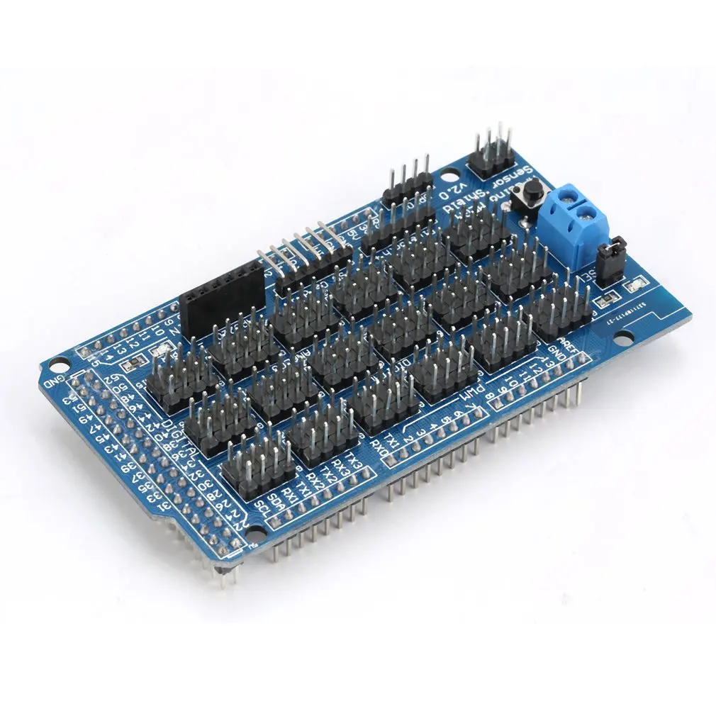 Датчик Mega Module Shield V1.0 для Arduino сенсор плата интерфейса расширения Выделенные Extansion блоки электронный DIY инструмент