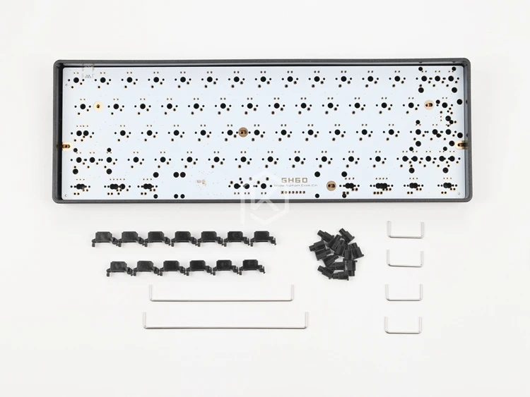  satan gh60 60% Custom Mechanical Keyboard Kit up tp 64 keys Supports TKG-TOOLS PCB GH60 60% program