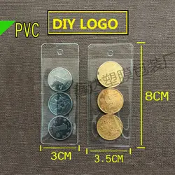 [4Y4A] 500 шт./лот DIY логотип ПВХ воротник мешок тег прозрачные этикетки Пластиковые кнопки торговой маркой одежды mark первый сумка мешок