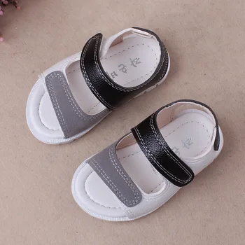 

Boy's Shoes Anti-kick Boy's Soft Leather Baby's Toddlers Breathable Baby Shoes