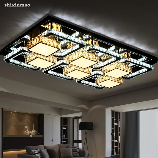 Shixinmao Modern Ultra Bright Led Living Room Ceiling Lamps Crystal Shixinmao Modern Ultra Bright Led Living Room Ceiling Lamps Crystal Lighting Home And Commercial