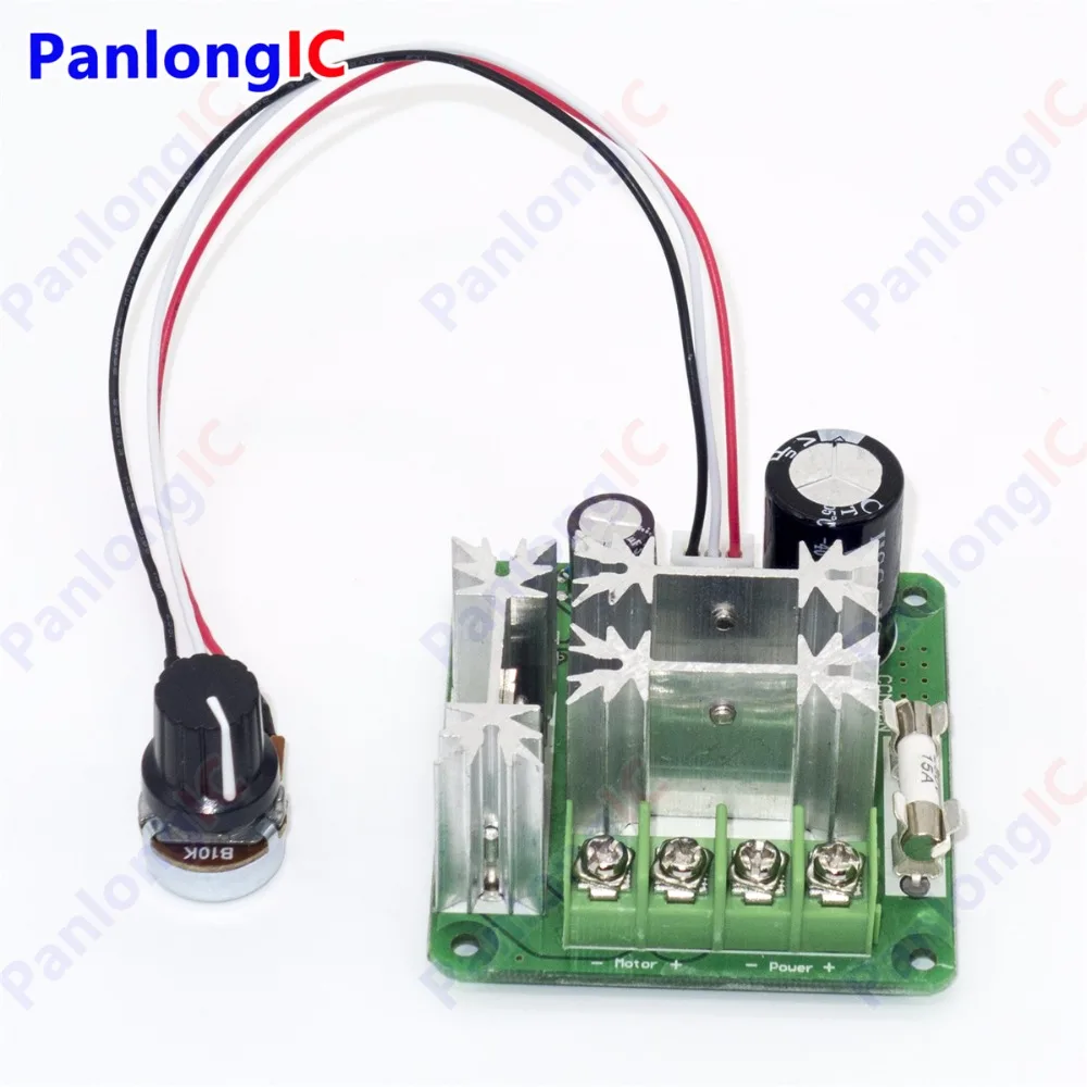 

1000W 6V-90V 15A Pulse Width Modulator PWM DC Motor Speed Control HHO RC Controller 12V 24V 48V 72V 1000W MAX