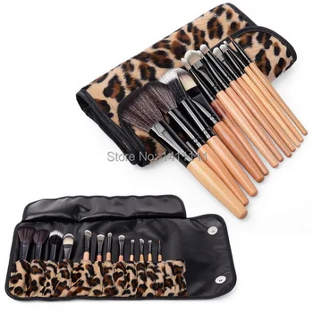 

Wholesale DHL Free Shipping Makeup Brushes Set Kit 12pcs in 1 Pro Concealer Foundation Eyeshadow Brush + Portable CASE MB94