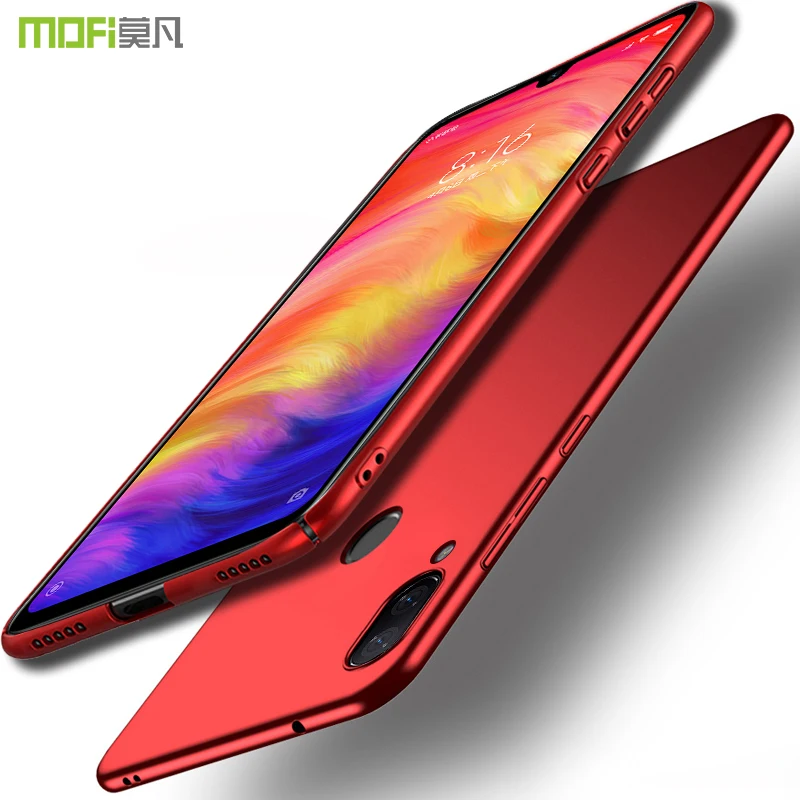 Чехол для xiaomi redmi note 7, MOFI redmi note 7 global PC, жесткий чехол на заднюю панель для redmi note7, полный Чехол, матовый чехол