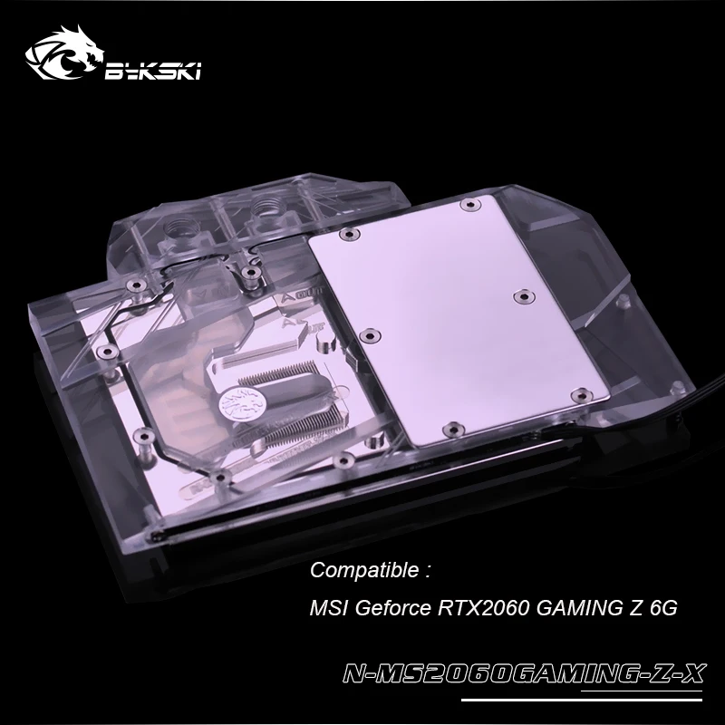 ^*Best Offers Bykski gpu cooler for MSI Geforce RTX2060 GAMING Z 6G Watercooling Full Cover graphics card gpu water block N-MS2060GAMING-Z-X