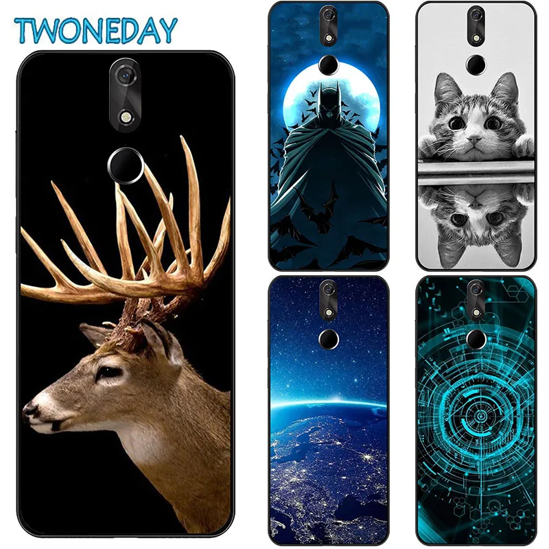 

Elk Case Frozen Phone Cover For Cubot Power 5.99" Coque Cute Cat Flower Soft Silicone Back Case Capa Shell For Cubot Power 5.99"
