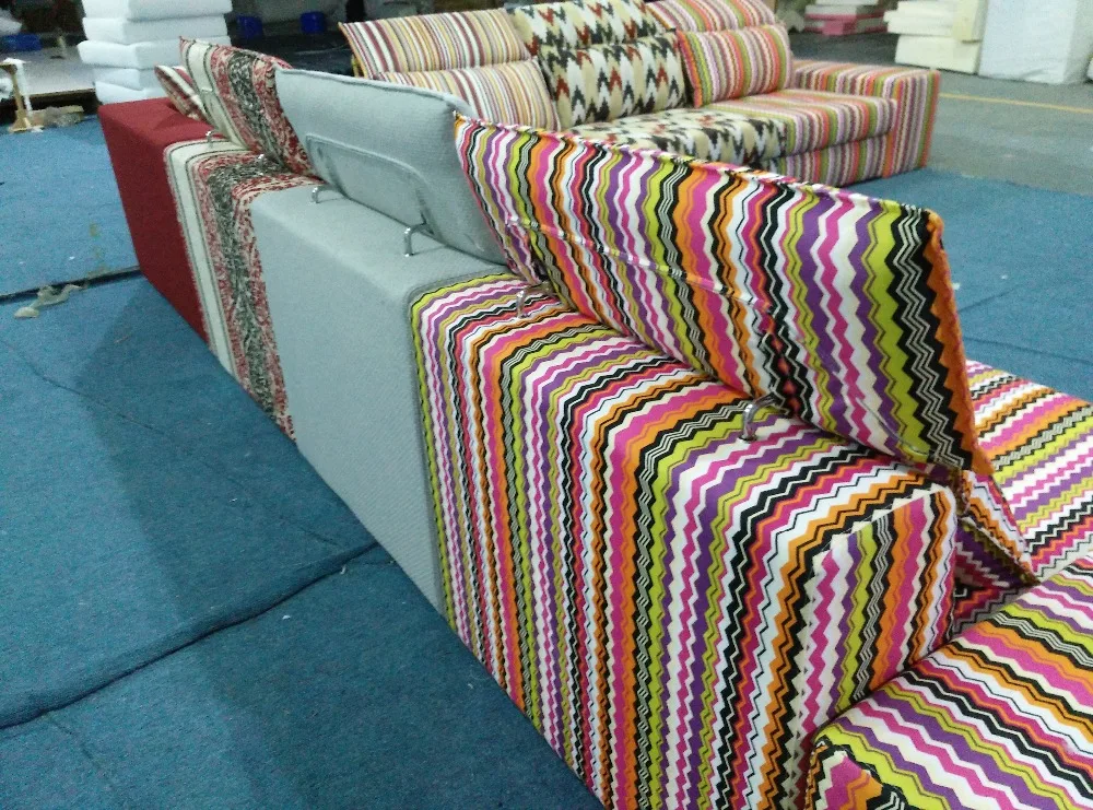 Beanbag Top Fashion Sectional Sofa Chaise Sofas For Living Room 2017 Modern Set Fabric Sectional Sofa Hot Sale Cheap Price Home