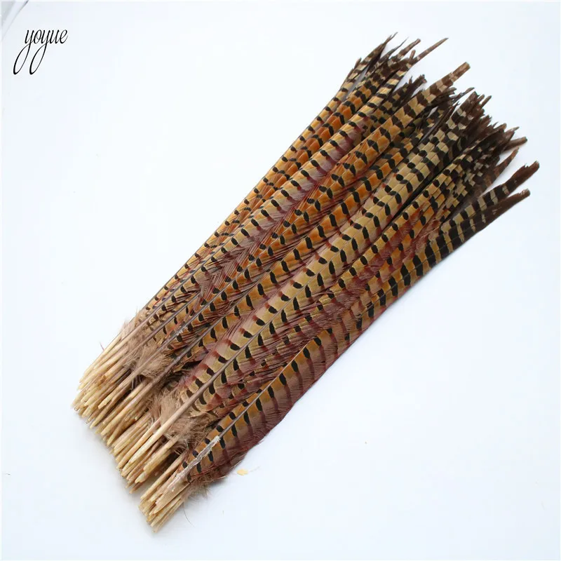 

Wholesale 20-22 Inch (50-55CM) Natural Pheasant Tail Feathers Hair Extension Centerpieces For Wedding Decorations Feather plumes