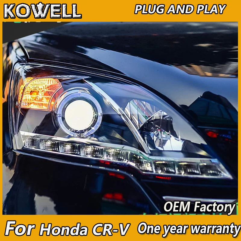 KOWELL стайлинга автомобилей для Хонда сrv головной светильник s 2007 2011 CRV