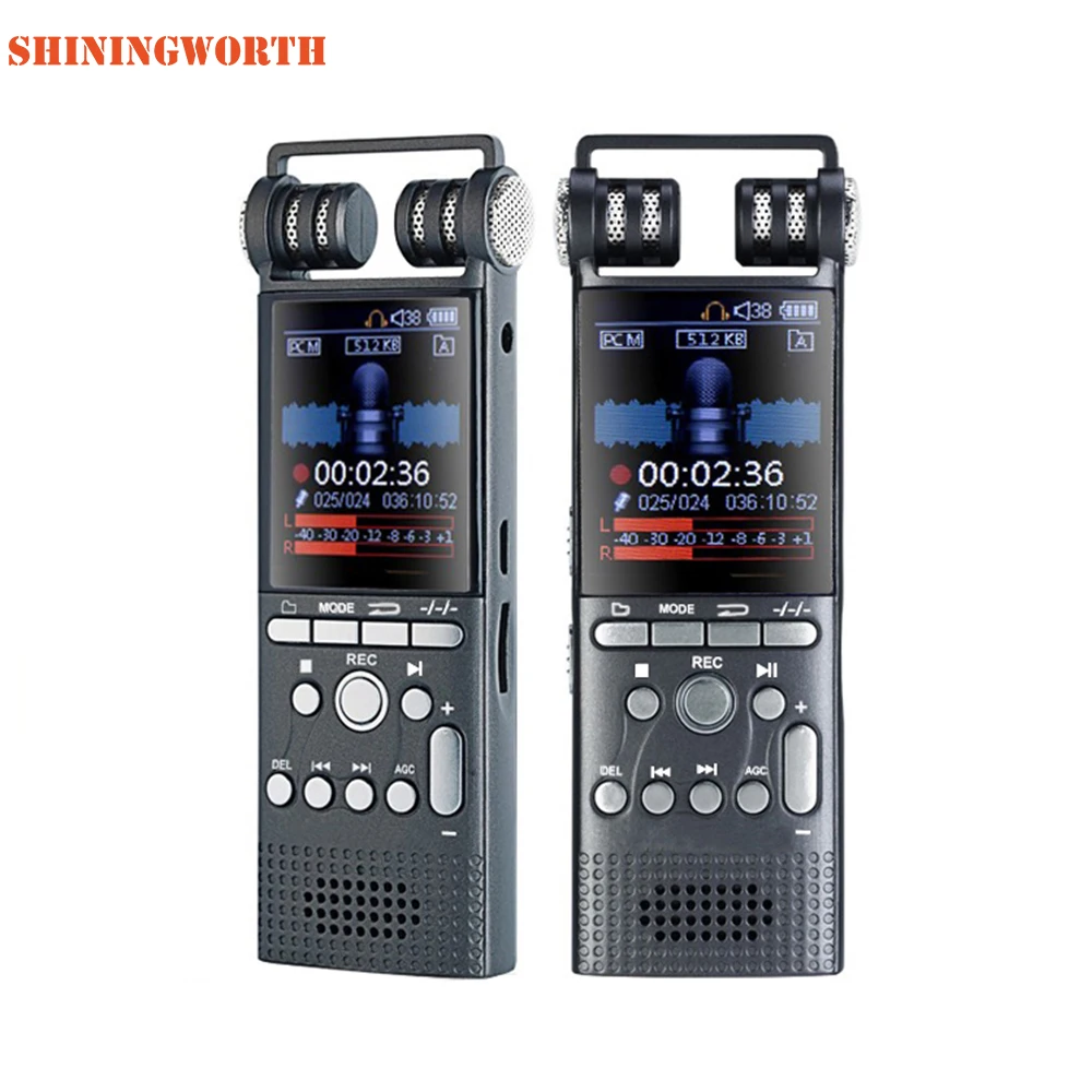 8GB/16GB Professional Audio Recorder Metal Voice Tracker Portable Business Digital Voice