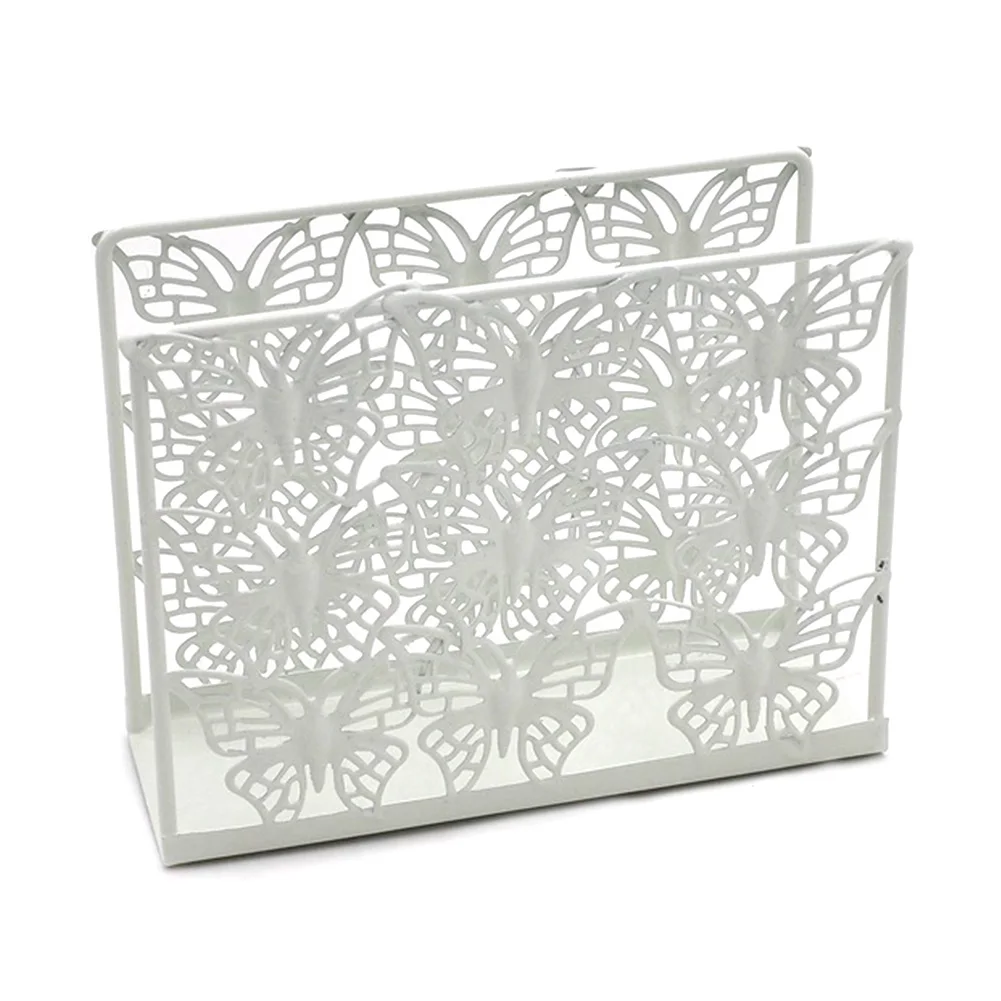 

Accessories Party Organizer Rust Proof Napkin Rack Paper Holder Metal Structure Towel Kitchen Table Decoration Multifunction