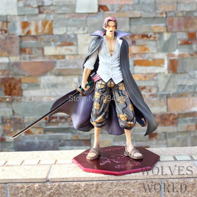 Best Offers J.G Chen Anime Cartoon One Piece Shanks PVC Action Figure Collectible Toy 25CM Free Shipping