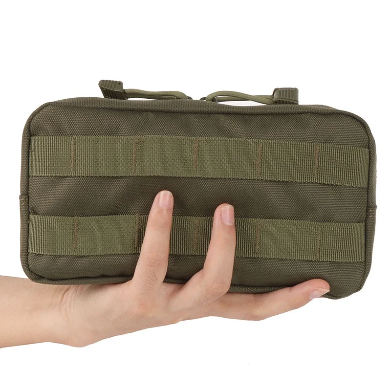 

600D Nylon Outdoor Traveling Gear Molle Pouch Military Bag Tactical Vest Sundries Camera Magazine Storage Bag