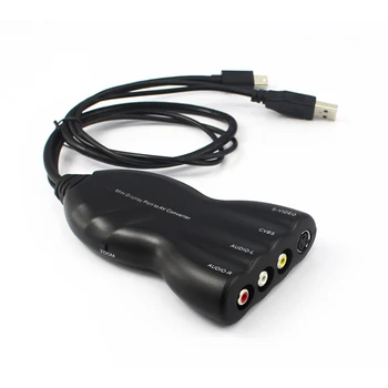 

Video Converter MINIDP to CVBS+SVIDEO Converter Support 3.5 Audio Output Support 1080P