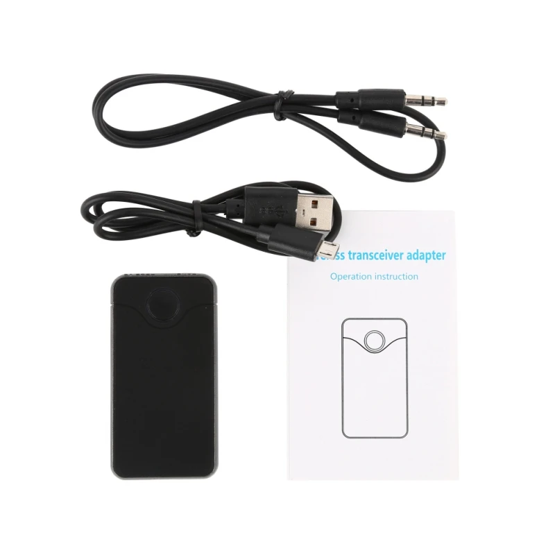 Wireless Bluetooth 2 in 1 Transmitter and Receiver Audio Receptor Wireless Adapter AUX 3 5MM Music For Smartphone TV Headphones