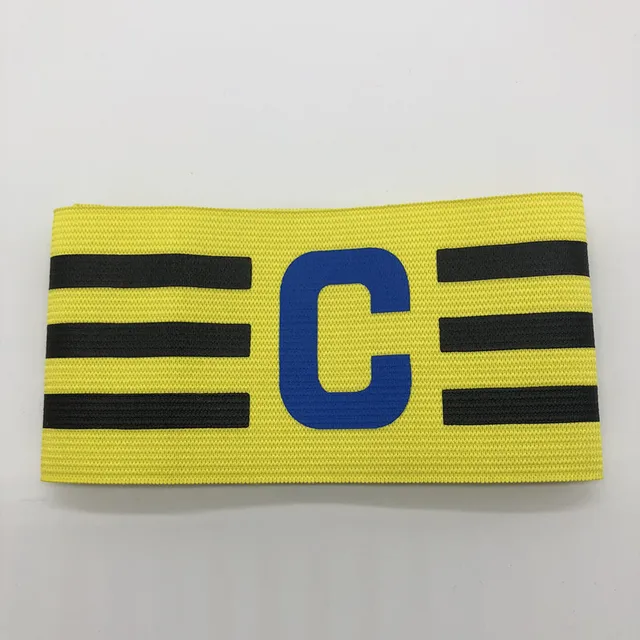 1 Pcs Arm Band Leader Competition Football Captain Armband Soccer