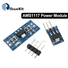Ams1117 3.3v 5v DC-DC módulo de fonte de alimentação, frete grátis, AMS1117-5.0V módulo de fonte de alimentação AMS1117-3.3V ldo 800ma 800ma