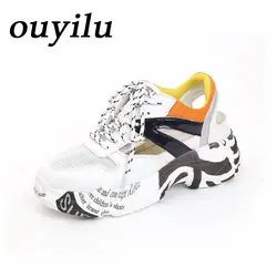 2018 ouyilu мужские и женские Брендовые спортивные туфли для Для женщин пляжная обувь сандалии для прогулок Для женщин противоскользящие и