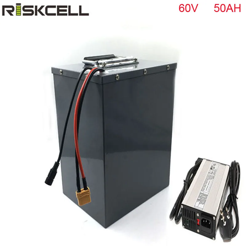 

No taxes 60V 50Ah New DIY Recharge Battery Lithium Battery Powered 3000W Electric Cargo Bike For Panasonic cell