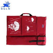 Bgln 4 karat Rot/Schwarz/Dunkelblau/Sky Blue Tragbare Malerei Bord Tasche Tragetasche Zeichnung Wasserdicht bord Durchführung Skizzen Tasche