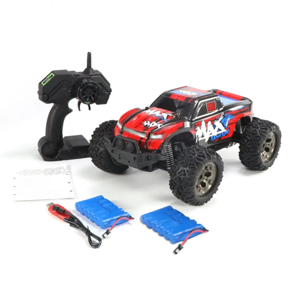 

DEER MAN 1:12 Cross Country Vehicle 25KM/H 2 Batteries Remote Control Model Off-Road Vehicle Toy 2.4GHz RC Climbing Car Toy