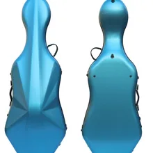 4/4 Виолончель чехол из углеродного волокна синий аксессуары для виолончели и запчасти высокопрочный несущий подшипник 300 кг