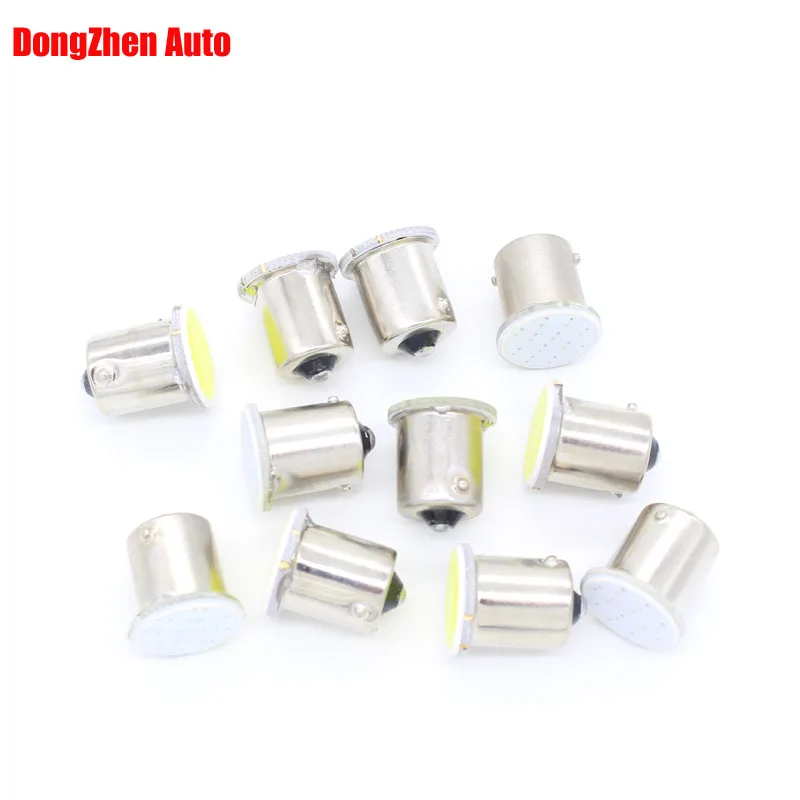 

Dongzhen LED Car 24V 1156 BA15S 1 COB H18 Source Auto Turn Signal Reverse Light Interior Packing Lamp Xenon Car Styling 10pcs