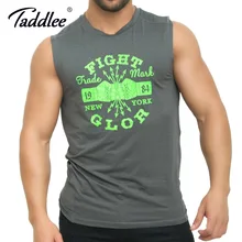 Taddlee Брендовые мужские майки футболки мужская майка Стрингер хип хоп Бодибилдинг мужская майка для фитнеса
