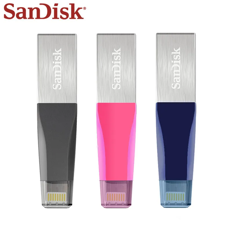 

100% Genuine SanDisk USB Flash Drive for iphone ipad and PC 128GB 64GB PENDRIVE 32GB 16GB Original USB3.0 Pen Drive