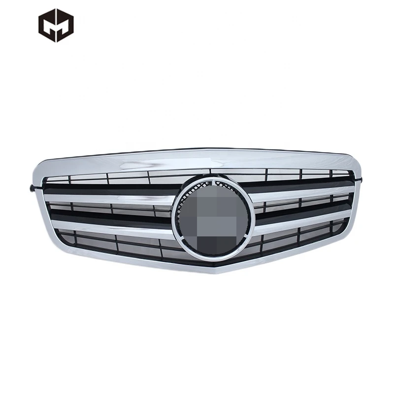 

High Quality ABS Front Bumper Sport Grill Mesh Auto Parts Modification Bodykit Intake Grid Grille For W212 E63 AMG