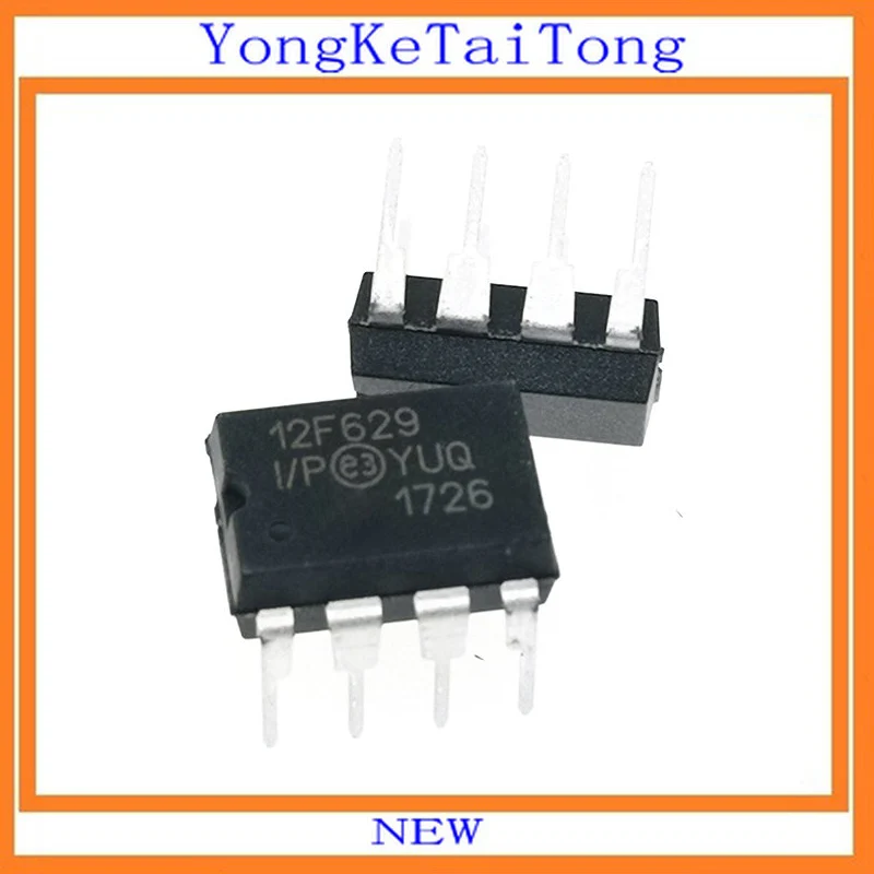 

1PCS 2PCS IC PIC12F629-I/P PIC12F629 12F629 DIP8