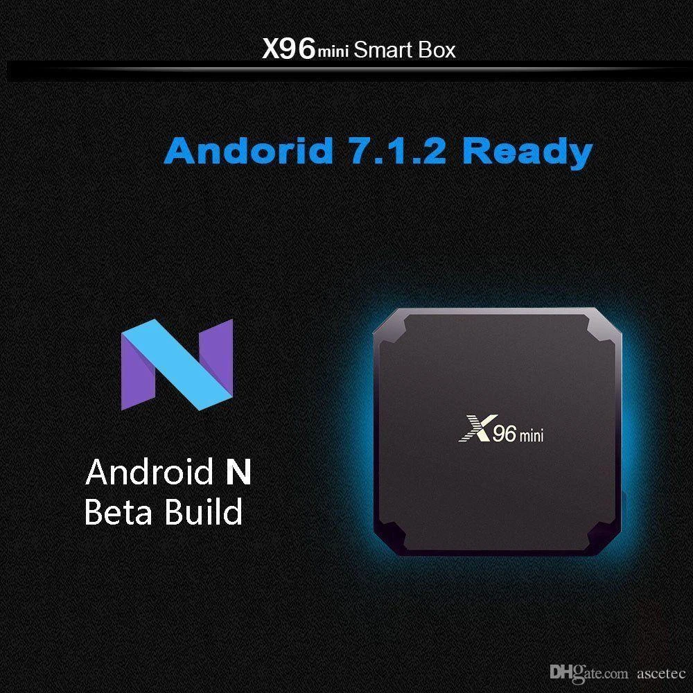X96mini x96 Мини android 7 1 tv box 2 Гб 16 Amlogic S905W четырехъядерный 4 ГГц WiFi медиаплеер IP Smart