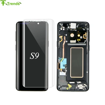 

Fftrends 3PCS OEM Super AMOLED LCD Screen for Pantalla Samsung S9 G960 Display Touch Digitizer Assembly With Frame Replacement