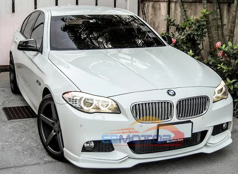 E Type Front lip Spoiler for BMW F10 F11 5-SERIES 528i 535i 550i MTECH M-Sport bumper 2011+