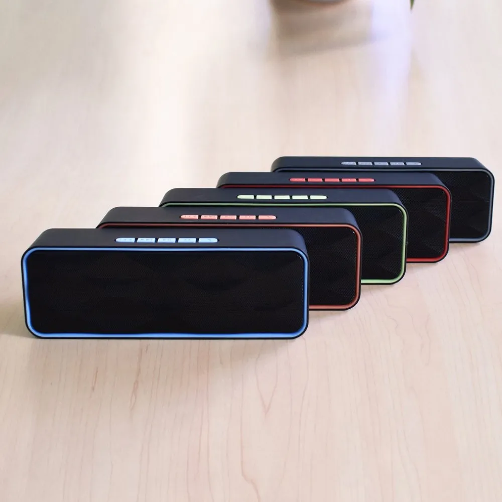 S211 портативный открытый Bluetooth динамик HD стерео Колонка для басов Беспроводная