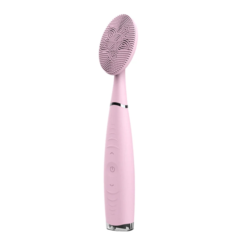 

Electric Facial Cleansing Brush Skin Pore Anti Aging Wrinkle Silicone Brush for Removing Skin'S Blackheads Cosmetic